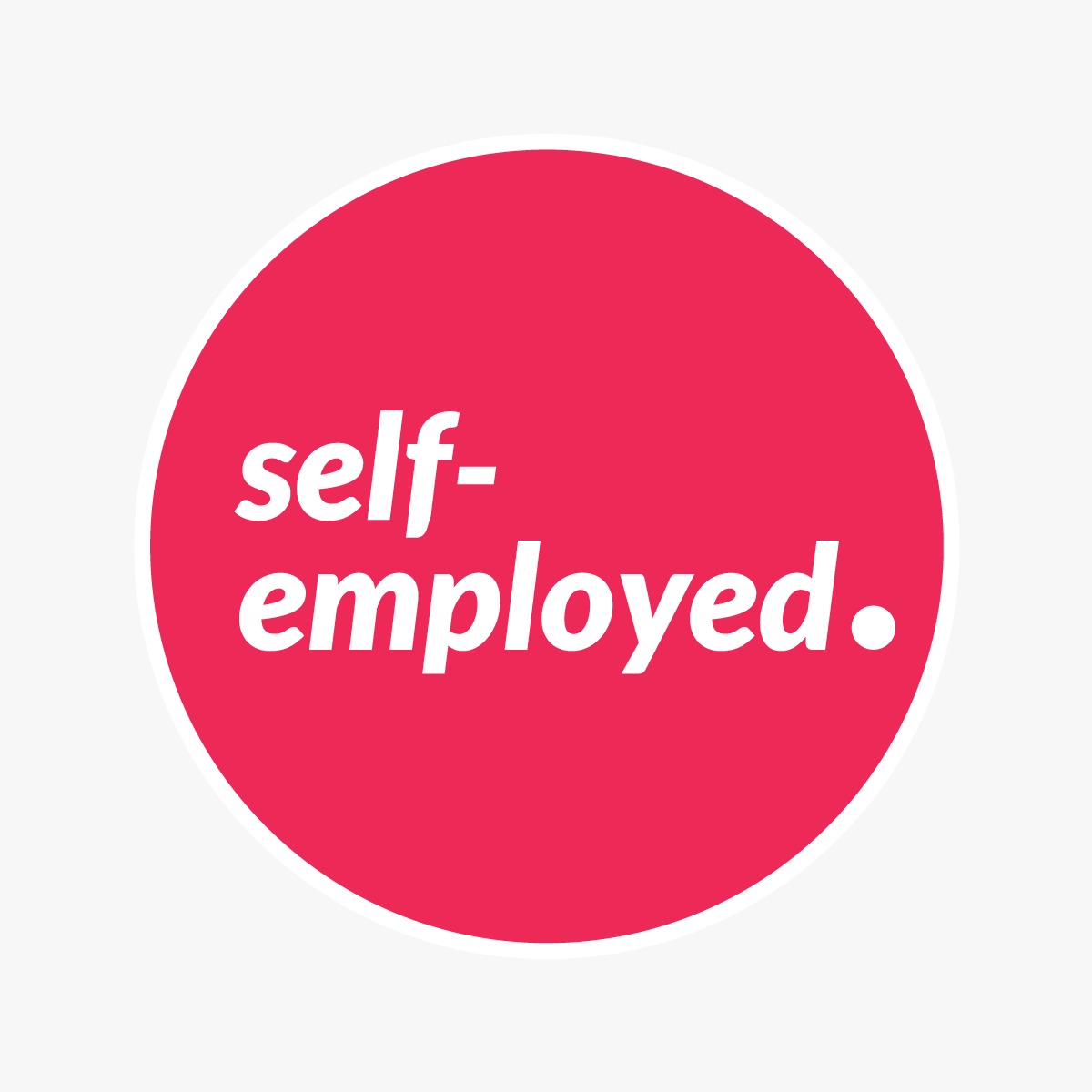 self-employed●